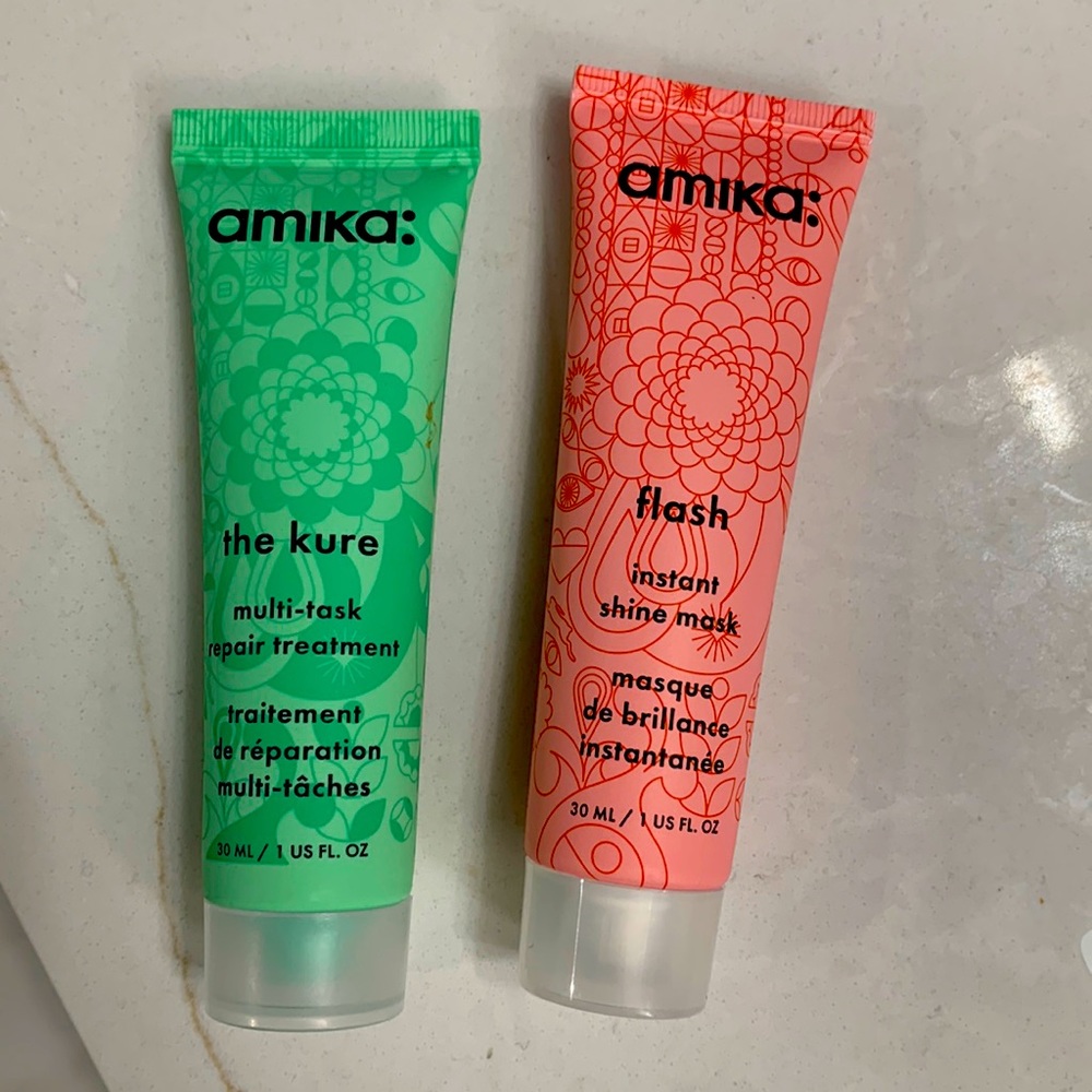 Amika hair mask and repair treatment